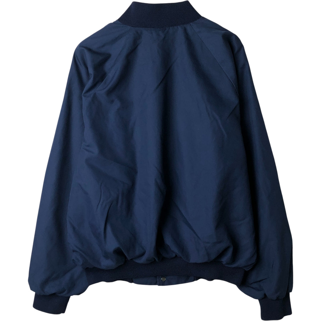 Vintage 1990'S AUBURN Varsity Jacket, Award Jacket, Made in USA, Men's XL polyester navy blue type Vintage Second Hand