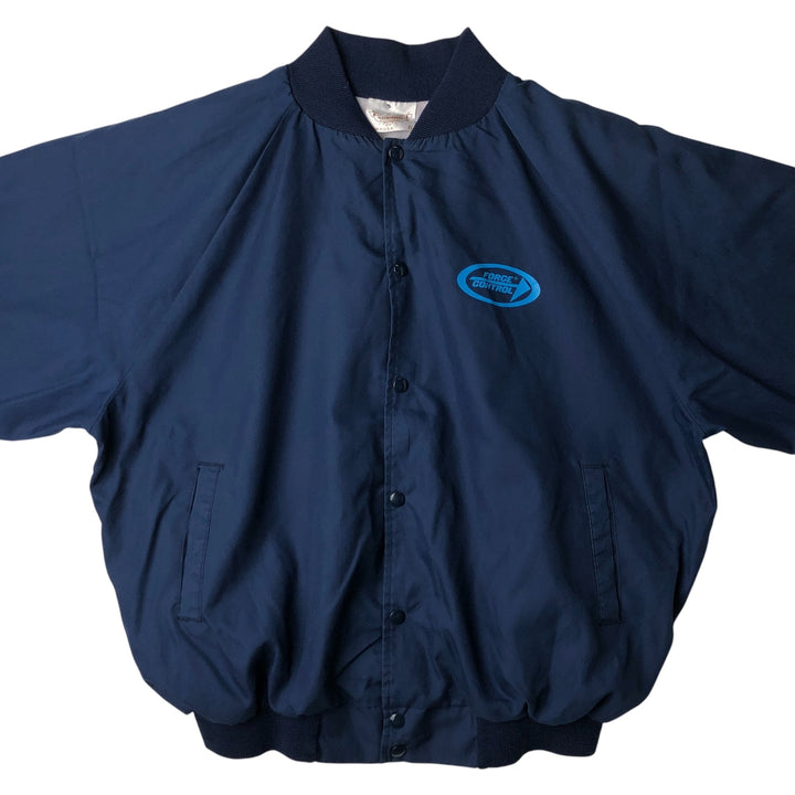 Vintage 1990'S AUBURN Varsity Jacket, Award Jacket, Made in USA, Men's XL polyester navy blue type Vintage Second Hand