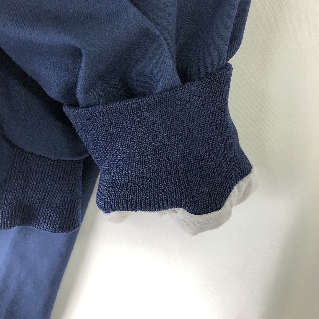 Vintage 1990'S AUBURN Varsity Jacket, Award Jacket, Made in USA, Men's XL polyester navy blue type Vintage Second Hand