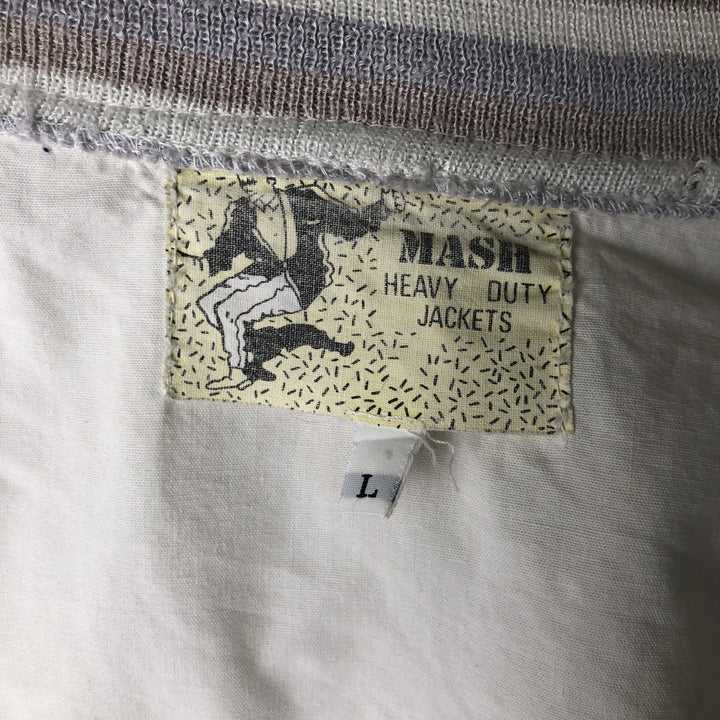 MASH Men's Vintage Blouson (Size L) unclear Beige type Vintage Second Hand