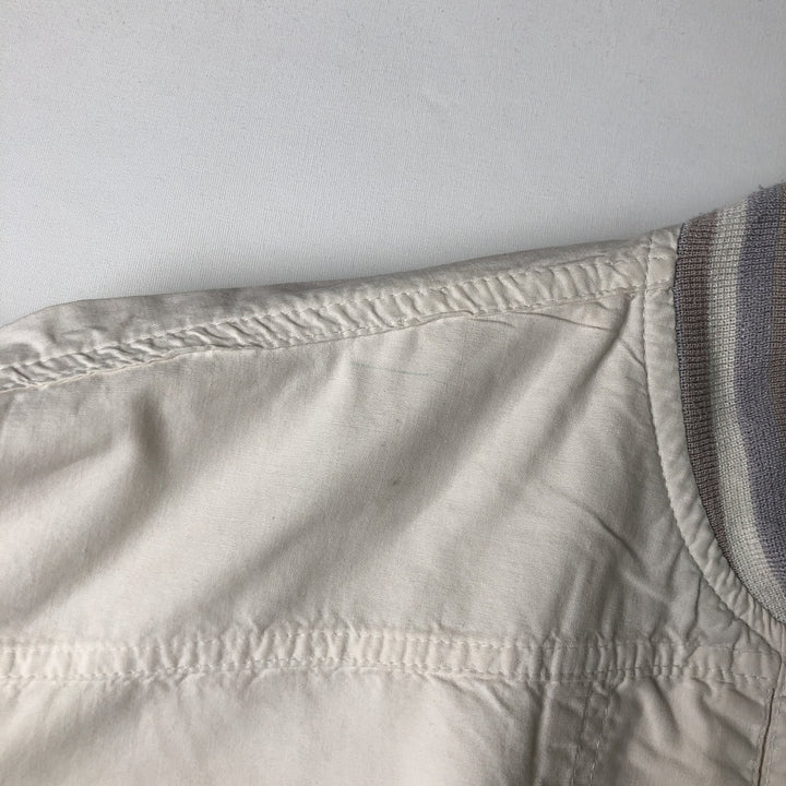 MASH Men's Vintage Blouson (Size L) unclear Beige type Vintage Second Hand