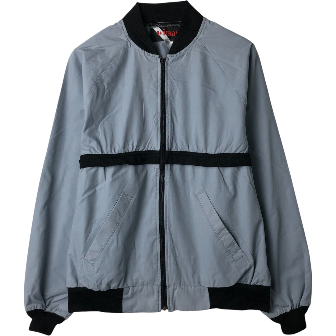 wiman Men's Large Size Vintage Blouson unclear Blue type light blue Vintage Second Hand