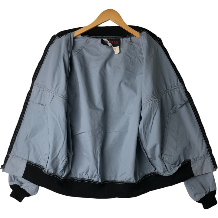 wiman Men's Large Size Vintage Blouson unclear Blue type light blue Vintage Second Hand