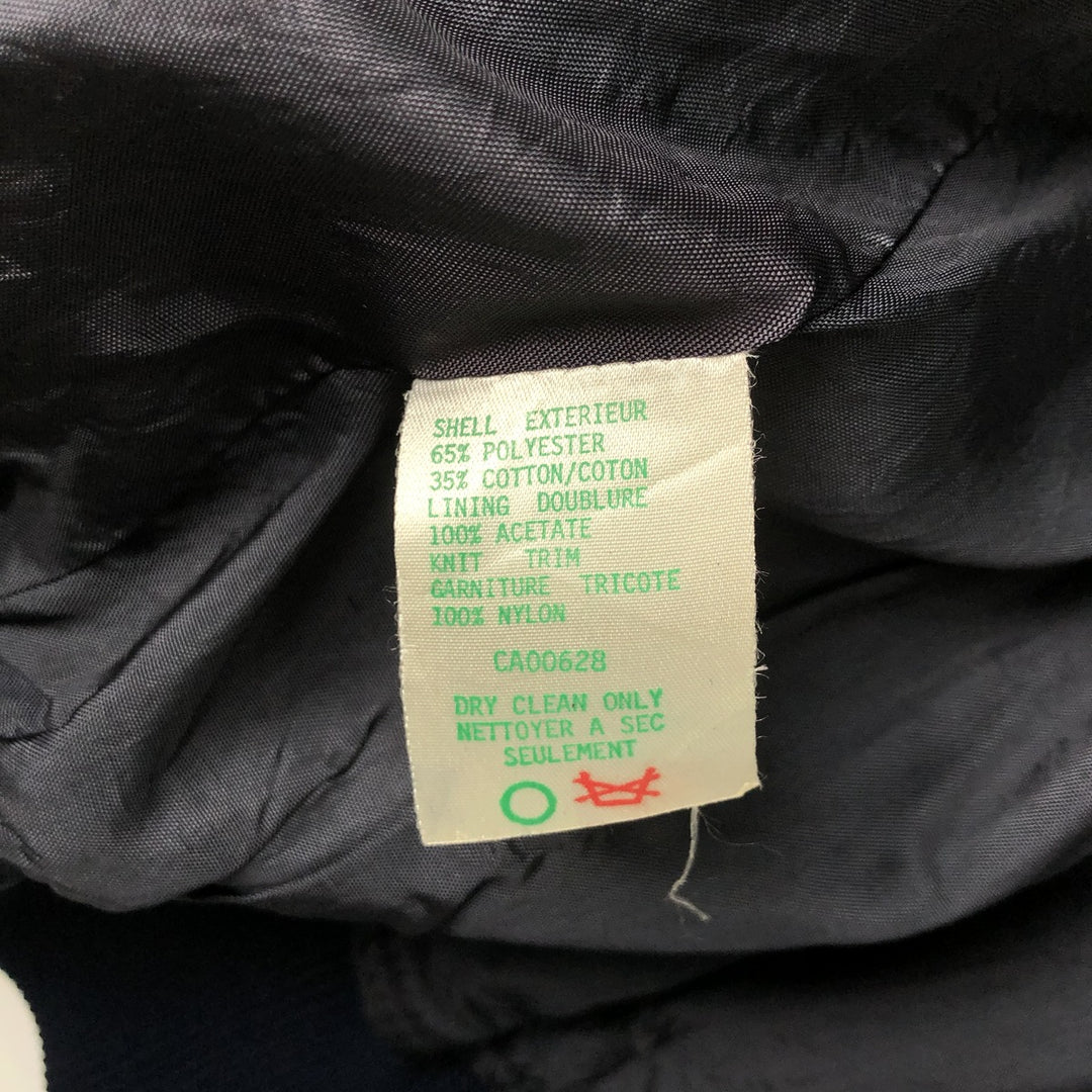 Deacon Brothers Vintage Men's XL Blouson polyester navy blue type Vintage Second Hand