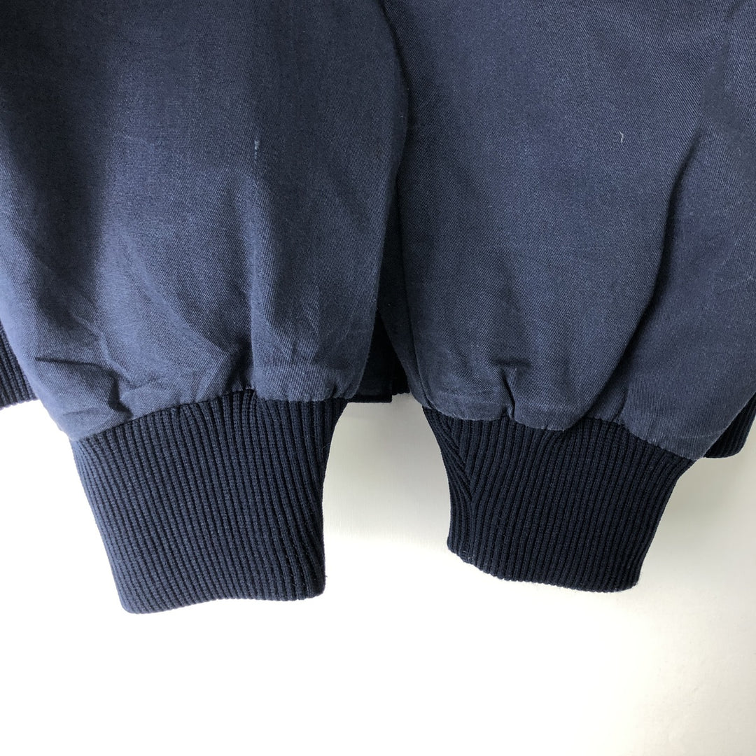 Deacon Brothers Vintage Men's XL Blouson polyester navy blue type Vintage Second Hand
