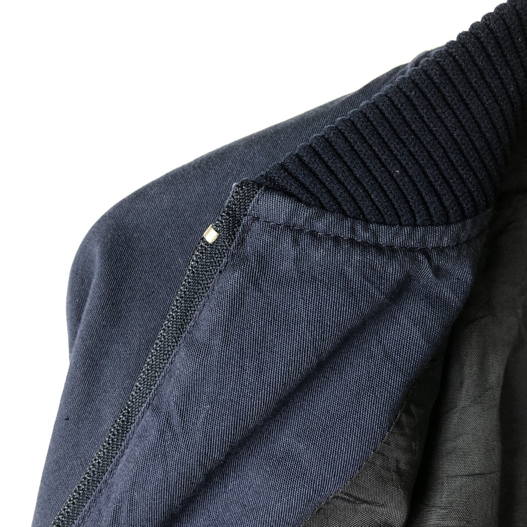 Deacon Brothers Vintage Men's XL Blouson polyester navy blue type Vintage Second Hand