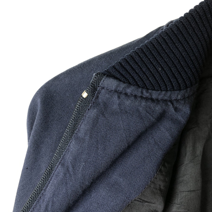 Deacon Brothers Vintage Men's XL Blouson polyester navy blue type Vintage Second Hand