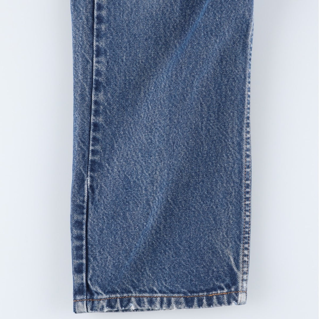 90'S Levi's 00505-0216 Regular Fit Straight Leg Tapered Denim Pants, Men's, Size W31 (Vintage) cotton blue type Vintage Second Hand