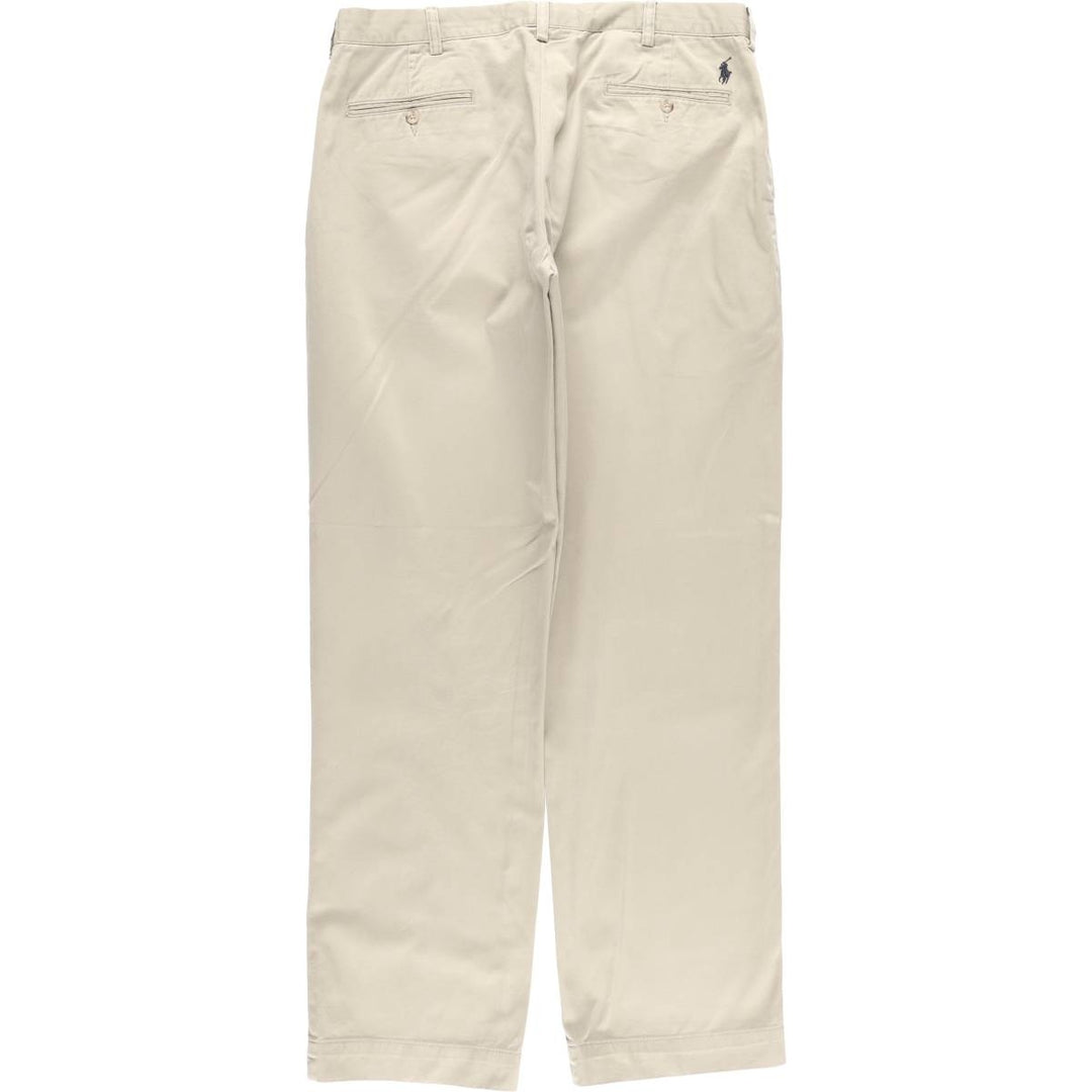 Ralph Lauren POLO by Ralph Lauren PRESTON PANT Chino pants for men, equivalent to w36 cotton Beige type Vintage Second Hand