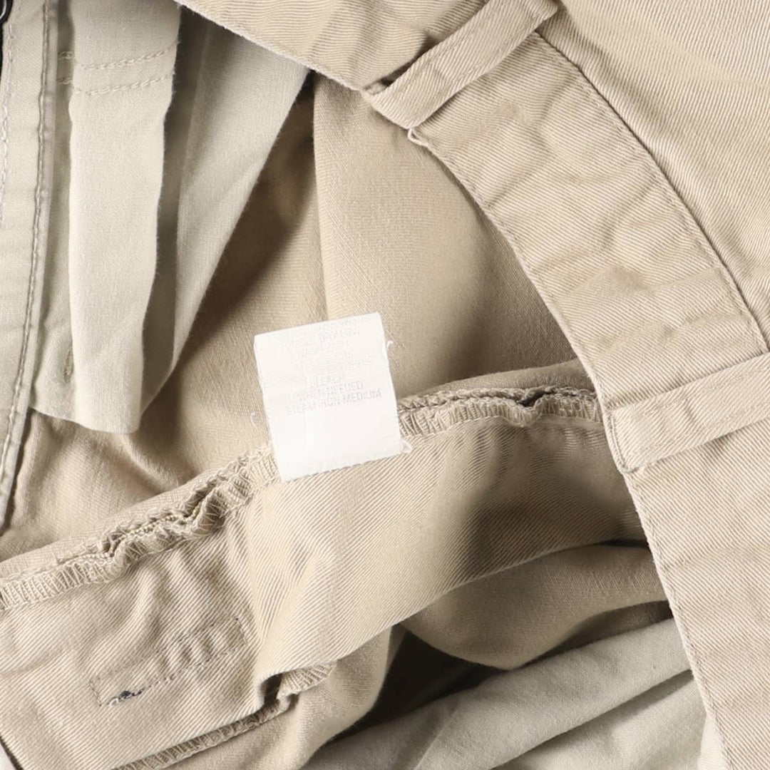 Ralph Lauren POLO RALPH LAUREN HAMMOND PANT, two-pleat chino pants, men's size W36 cotton Beige type Vintage Second Hand