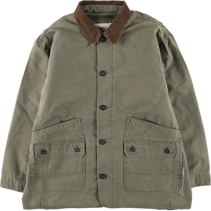 Orvis Padded Duck Hunting Jacket, Men's XXL cotton Khaki type Vintage Second Hand