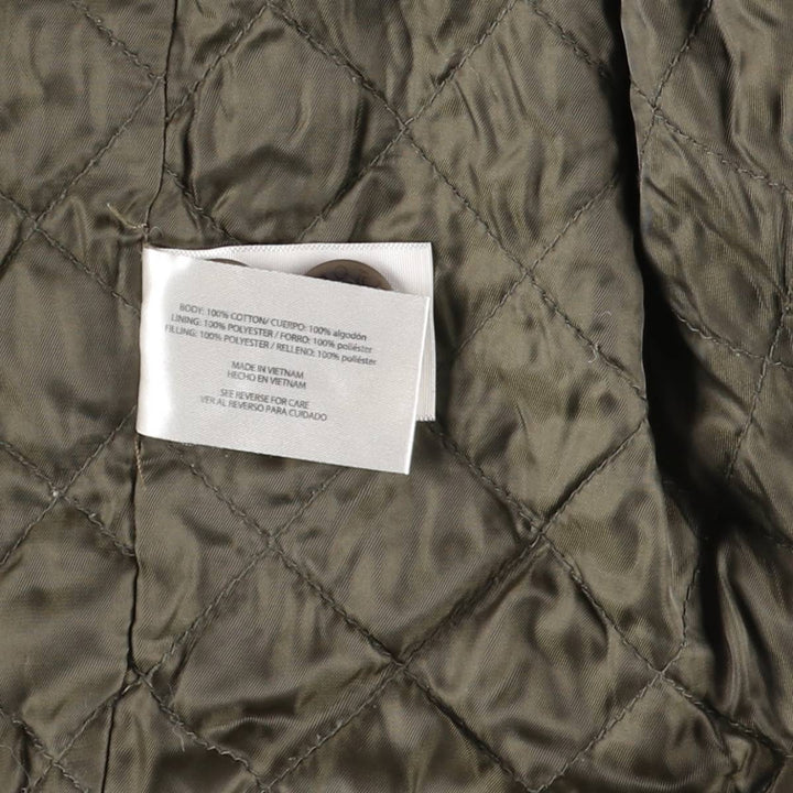 Orvis Padded Duck Hunting Jacket, Men's XXL cotton Khaki type Vintage Second Hand