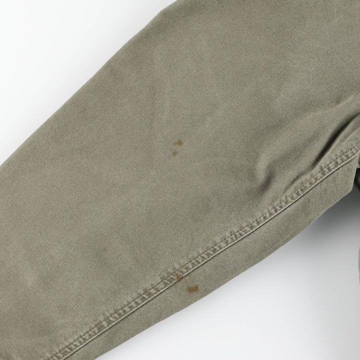 Orvis Padded Duck Hunting Jacket, Men's XXL cotton Khaki type Vintage Second Hand