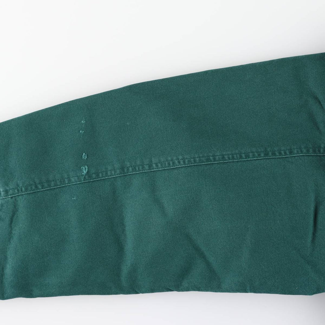 90'S Eddie Bauer padded hunting jacket, men's size L cotton dark green Vintage Second Hand