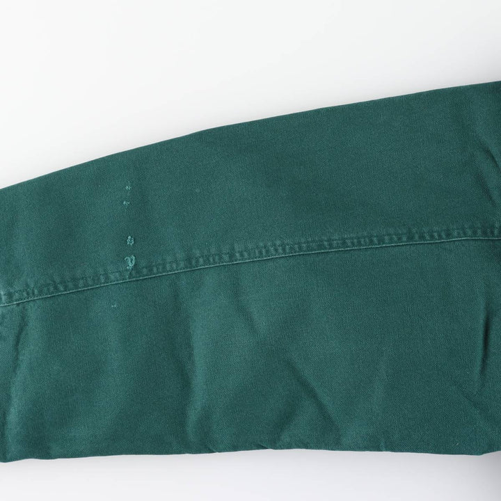 90'S Eddie Bauer padded hunting jacket, men's size L cotton dark green Vintage Second Hand