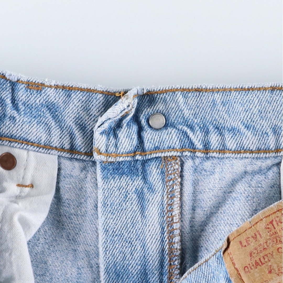 90s-00'S Vintage Levi's 505-4834 Tapered Denim Pants, Made in USA, Men's Size 33 cotton blue type Vintage Second Hand