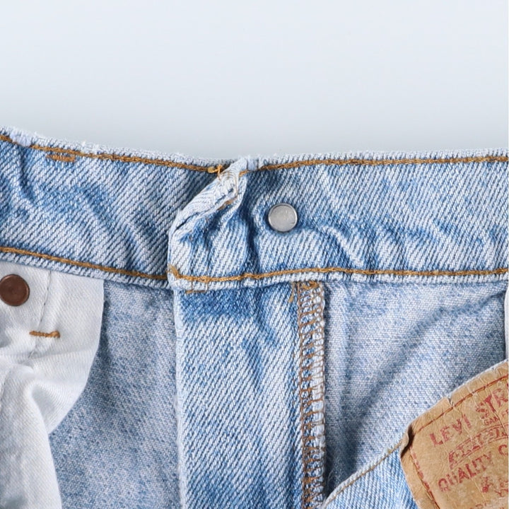 90s-00'S Vintage Levi's 505-4834 Tapered Denim Pants, Made in USA, Men's Size 33 cotton blue type Vintage Second Hand