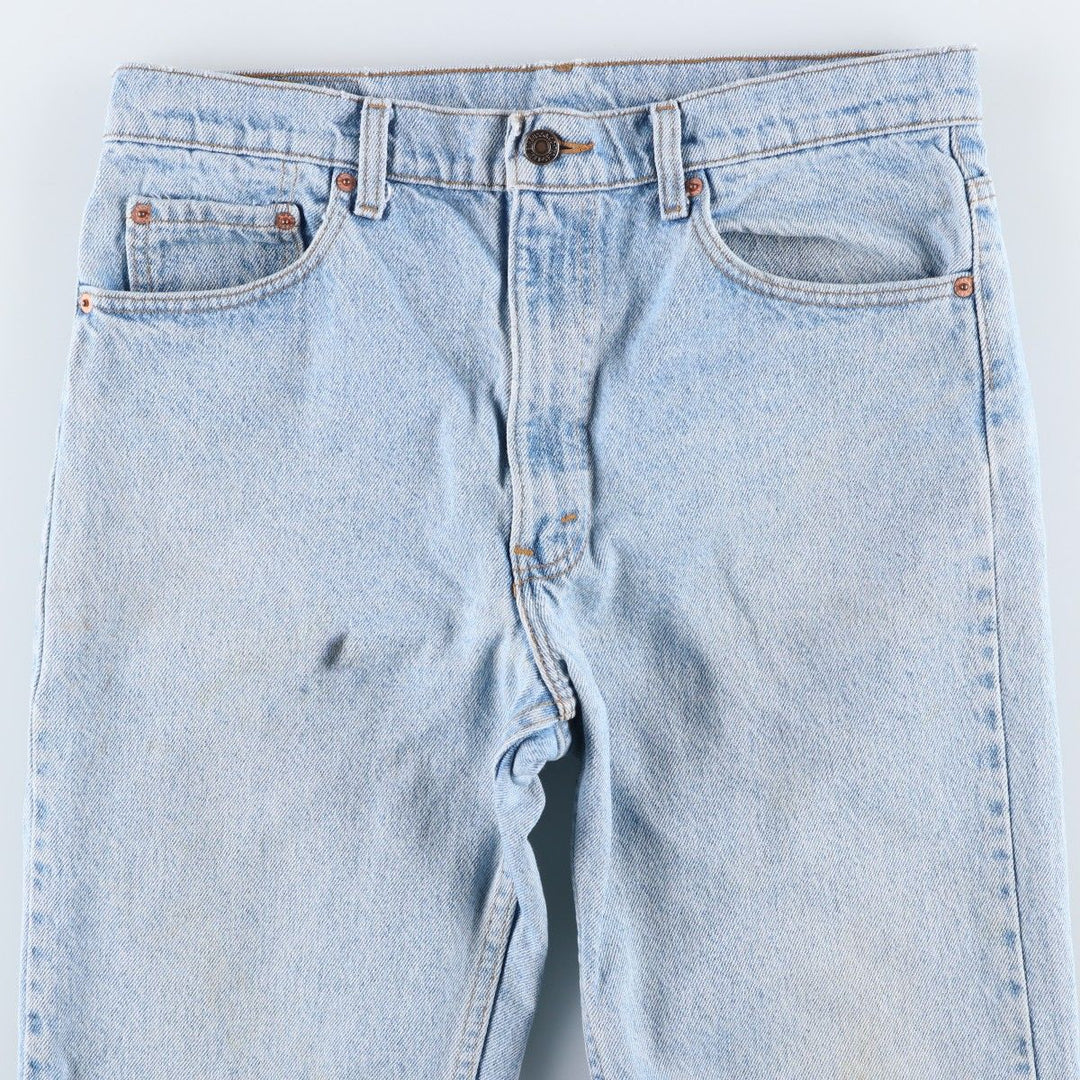 90s-00'S Vintage Levi's 505-4834 Tapered Denim Pants, Made in USA, Men's Size 33 cotton blue type Vintage Second Hand