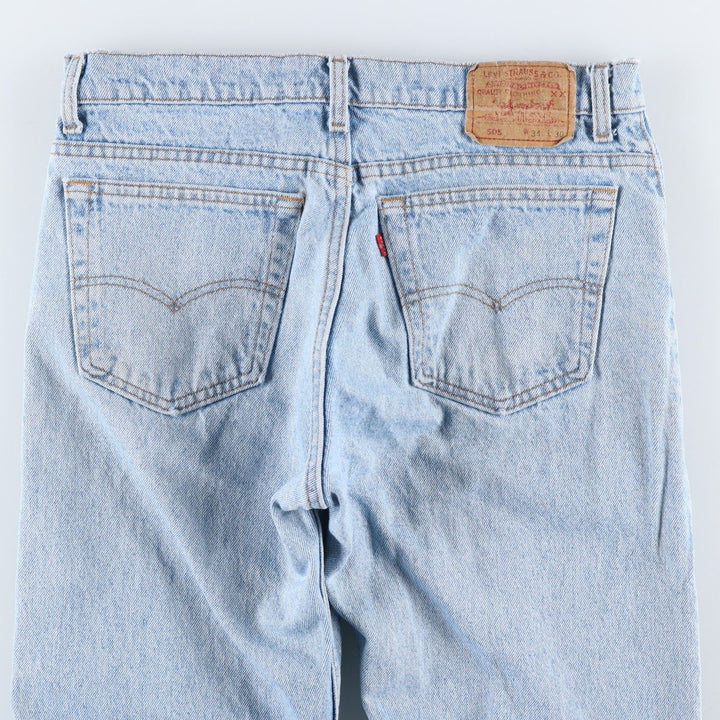 90s-00'S Vintage Levi's 505-4834 Tapered Denim Pants, Made in USA, Men's Size 33 cotton blue type Vintage Second Hand