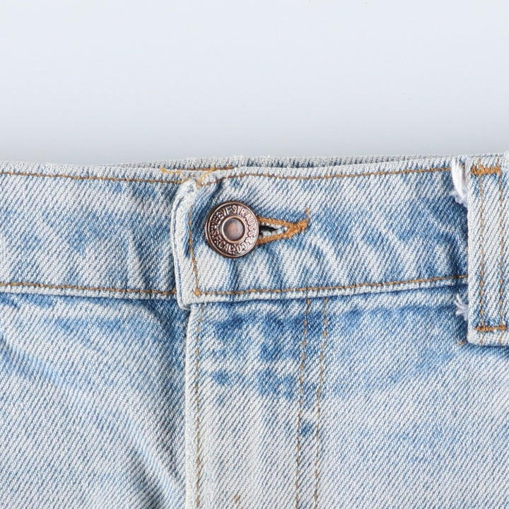 90s-00'S Levi's 40505-0214 Orange Tab Tapered Denim Pants, Made in USA, Men's, Size 35, Vintage cotton blue type Vintage Second Hand