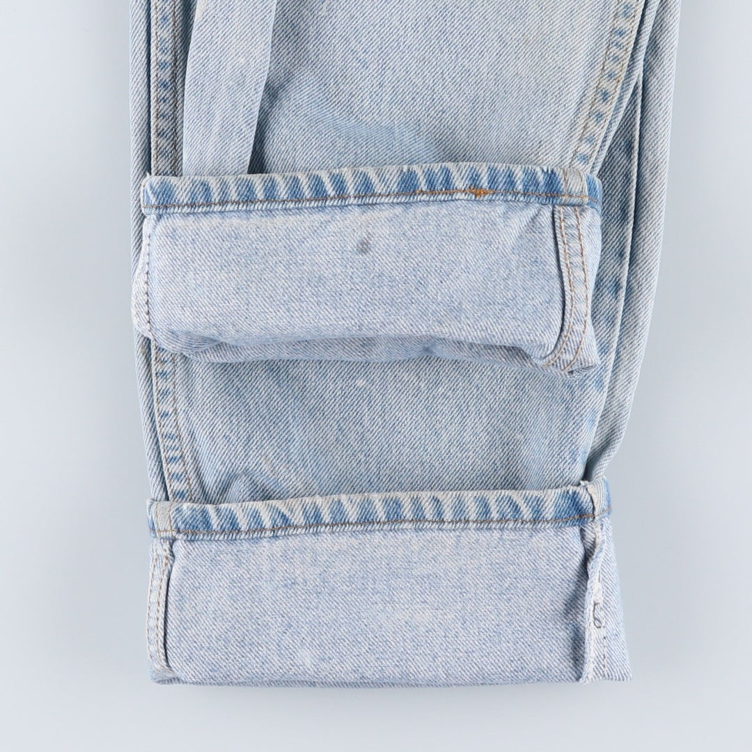 90s-00'S Levi's 40505-0214 Orange Tab Tapered Denim Pants, Made in USA, Men's, Size 35, Vintage cotton blue type Vintage Second Hand