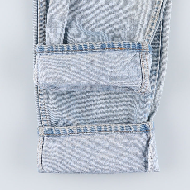90s-00'S Levi's 40505-0214 Orange Tab Tapered Denim Pants, Made in USA, Men's, Size 35, Vintage cotton blue type Vintage Second Hand