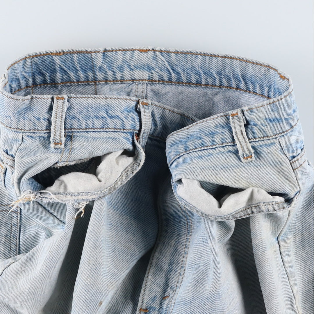 90s-00'S Levi's 40505-0214 Orange Tab Tapered Denim Pants, Made in USA, Men's, Size 35, Vintage cotton blue type Vintage Second Hand