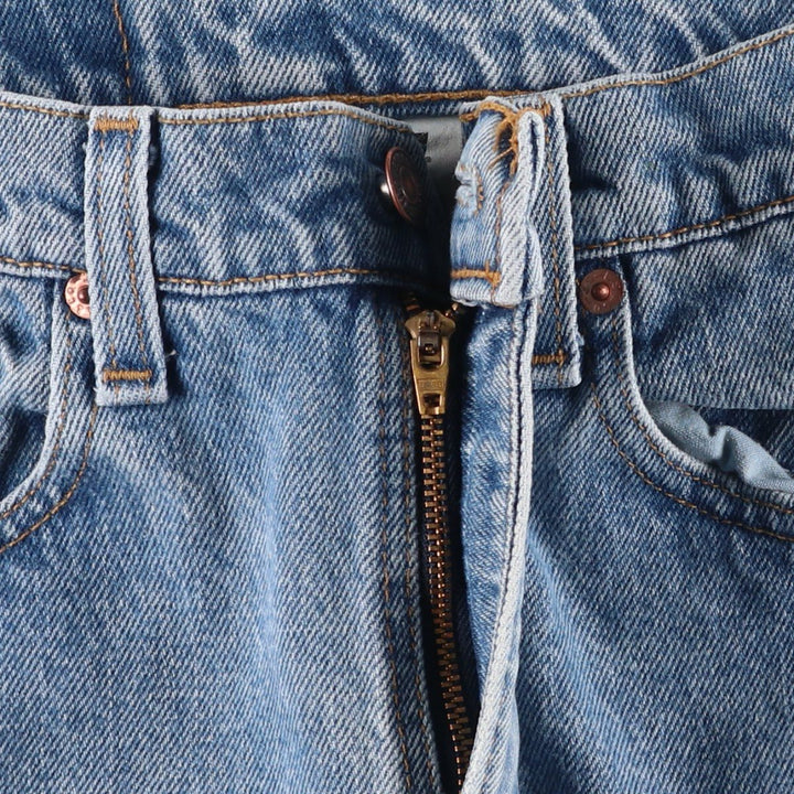 90'S Levi's 505 REGULAR FIT STRAIGHT LEG Tapered Denim Pants Made in USA Men's W30 Vintage cotton Blue type light blue Vintage Second Hand