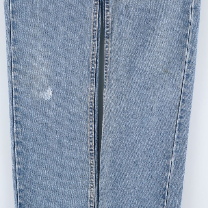 90'S Levi's 505 REGULAR FIT STRAIGHT LEG Tapered Denim Pants Made in USA Men's W30 Vintage cotton Blue type light blue Vintage Second Hand