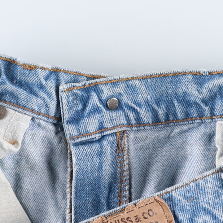 90s-00'S Levi's 40505-0214 Orange Tab Tapered Denim Pants, Made in USA, Men's, Size 34, Vintage cotton blue type Vintage Second Hand