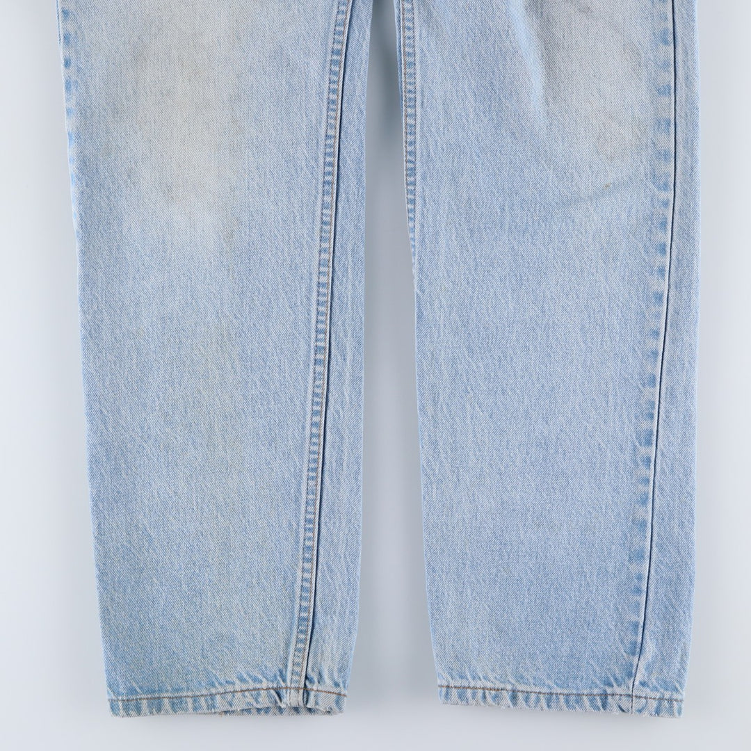 90s-00'S Levi's 40505-0214 Orange Tab Tapered Denim Pants, Made in USA, Men's, Size 34, Vintage cotton blue type Vintage Second Hand