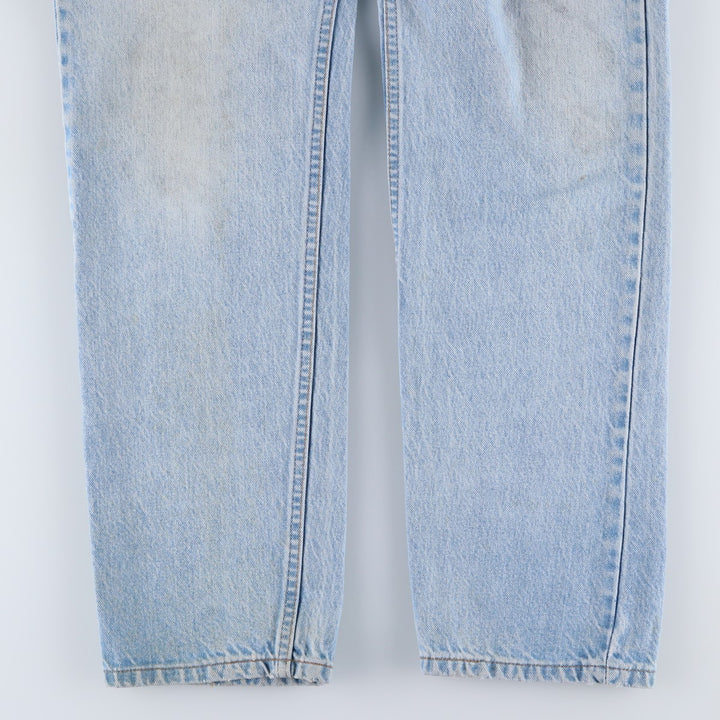90s-00'S Levi's 40505-0214 Orange Tab Tapered Denim Pants, Made in USA, Men's, Size 34, Vintage cotton blue type Vintage Second Hand