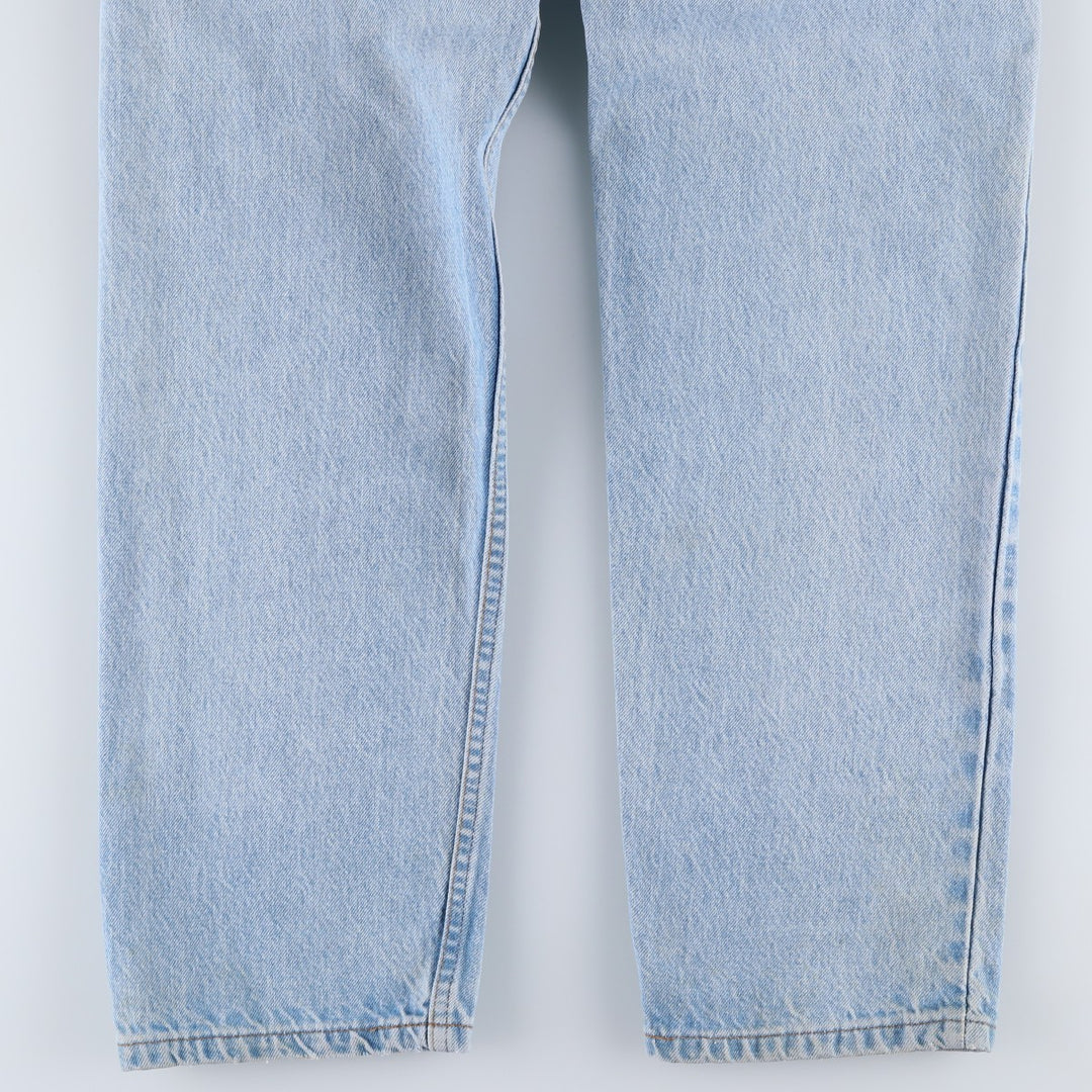 90s-00'S Levi's 40505-0214 Orange Tab Tapered Denim Pants, Made in USA, Men's, Size 34, Vintage cotton blue type Vintage Second Hand