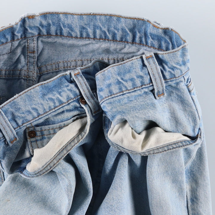 90s-00'S Levi's 40505-0214 Orange Tab Tapered Denim Pants, Made in USA, Men's, Size 34, Vintage cotton blue type Vintage Second Hand