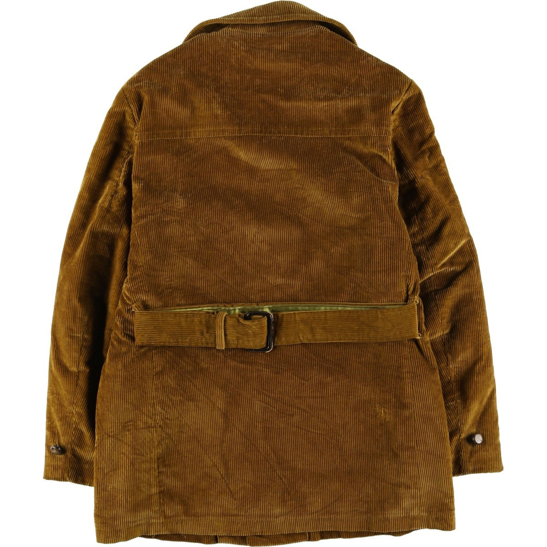 Vintage 1970'S Sears The Men's Store SPORTSWEAR corduroy boa jacket, size M, men's cotton brown type Vintage Second Hand