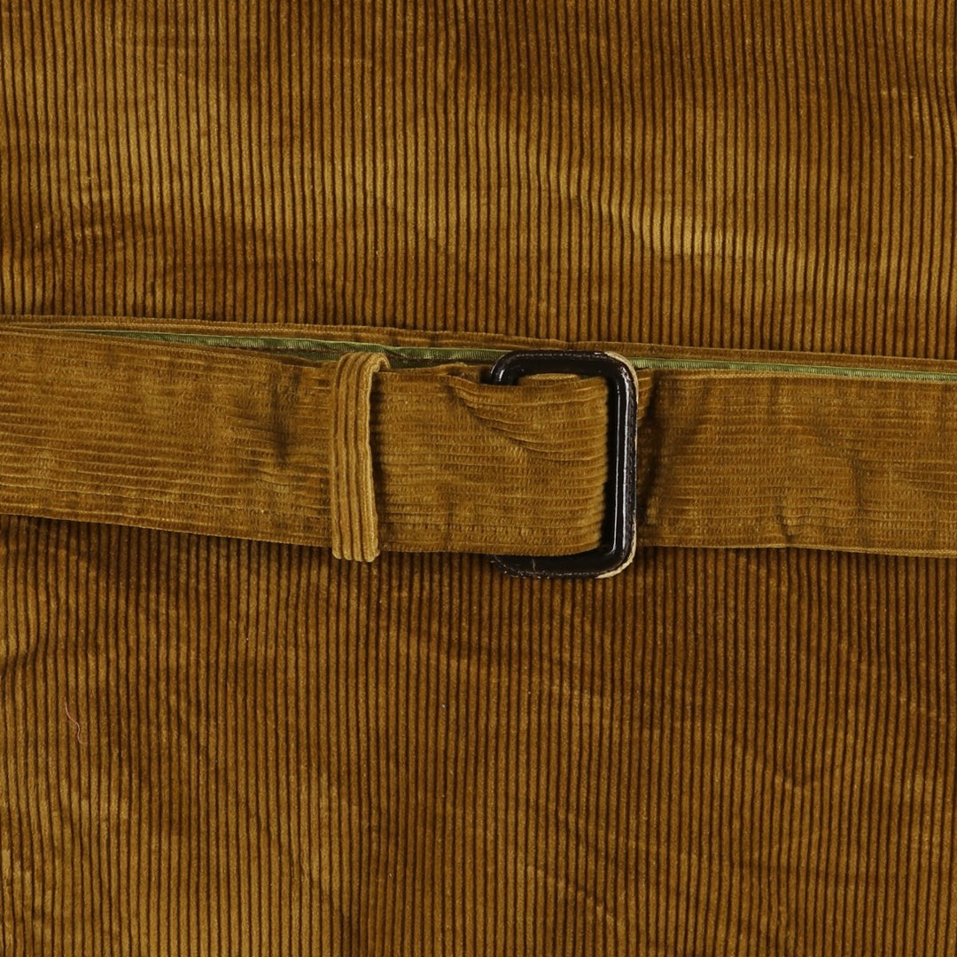 Vintage 1970'S Sears The Men's Store SPORTSWEAR corduroy boa jacket, size M, men's cotton brown type Vintage Second Hand