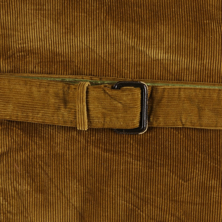 Vintage 1970'S Sears The Men's Store SPORTSWEAR corduroy boa jacket, size M, men's cotton brown type Vintage Second Hand