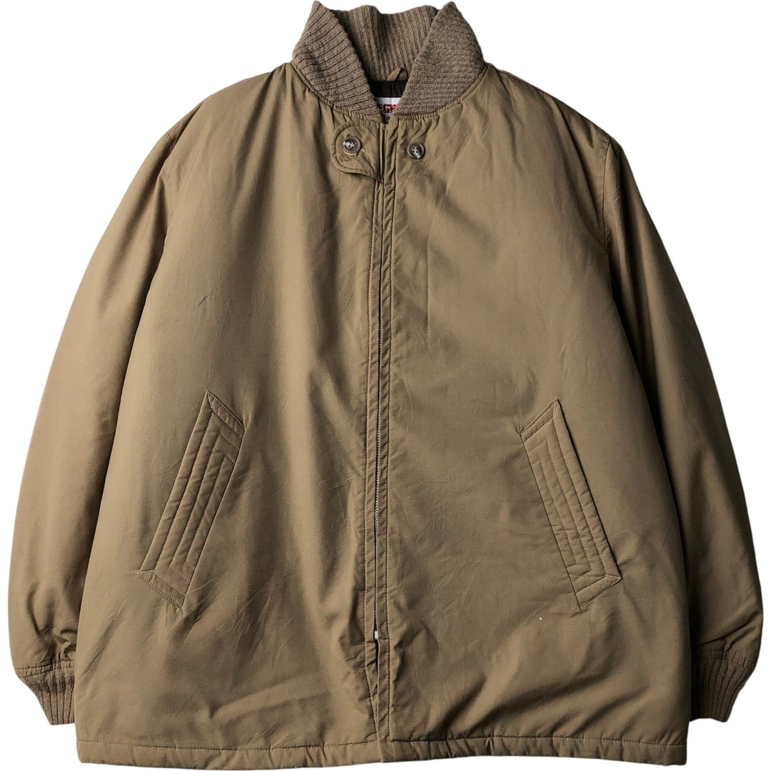 Vintage 1960'S McGREGOR RAM JET padded Pharaoh jacket, made in the USA, size L, men's unclear Beige type Vintage Second Hand