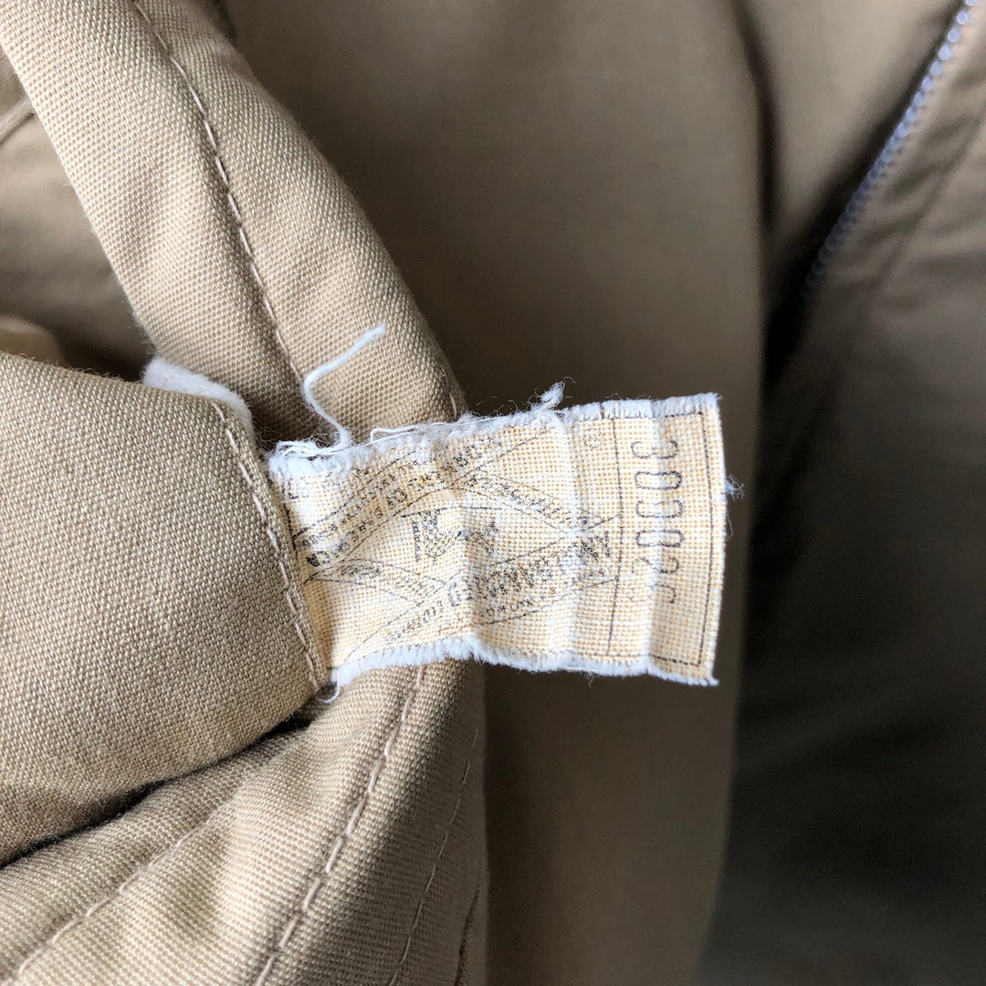 Vintage 1960'S McGREGOR RAM JET padded Pharaoh jacket, made in the USA, size L, men's unclear Beige type Vintage Second Hand
