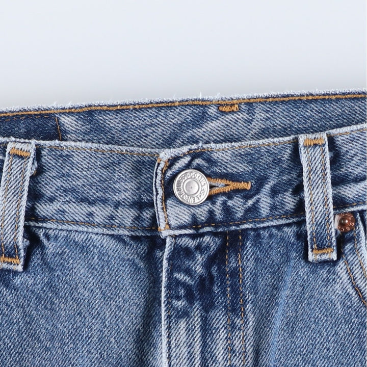 2000'S Levi's 40505-7112 Regular Fit Straight Leg Tapered Denim Pants, Men's Size W32 cotton blue type Vintage Second Hand
