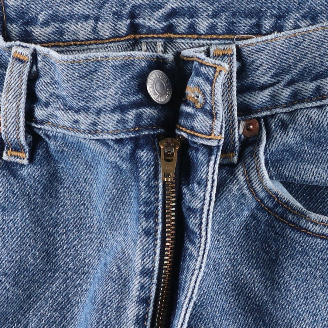 2000'S Levi's 40505-7112 Regular Fit Straight Leg Tapered Denim Pants, Men's Size W32 cotton blue type Vintage Second Hand
