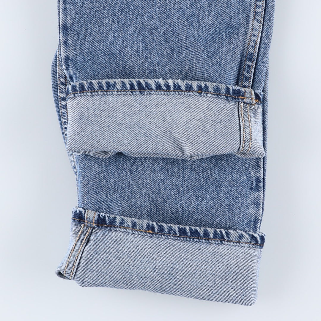 2000'S Levi's 40505-7112 Regular Fit Straight Leg Tapered Denim Pants, Men's Size W32 cotton blue type Vintage Second Hand