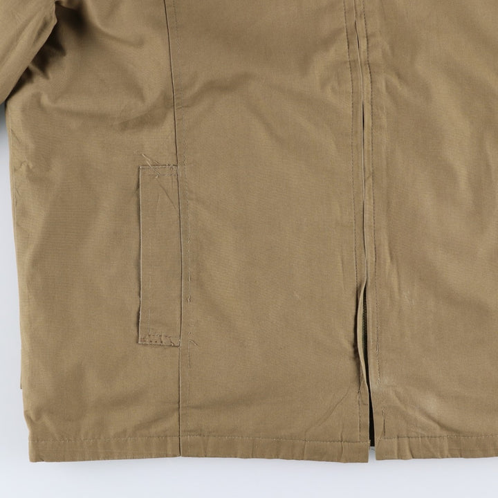 Vintage 1970'S English Squire Zip-Up Jacket, Made in USA, Men's XL unclear beige type brown Vintage Second Hand