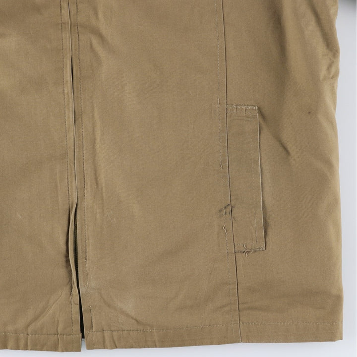 Vintage 1970'S English Squire Zip-Up Jacket, Made in USA, Men's XL unclear beige type brown Vintage Second Hand