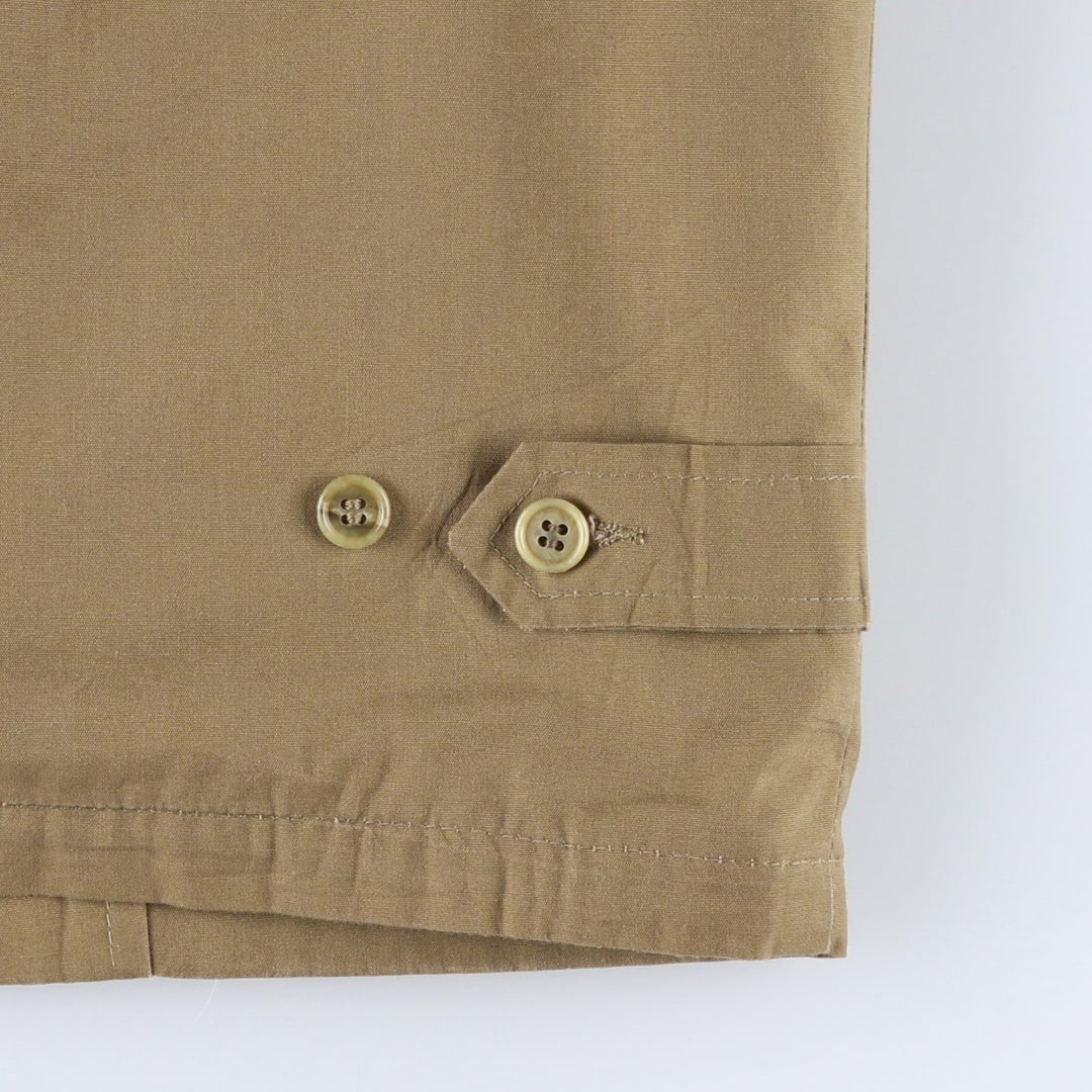 Vintage 1970'S English Squire Zip-Up Jacket, Made in USA, Men's XL unclear beige type brown Vintage Second Hand