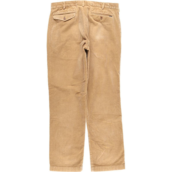 Ralph Lauren POLO by Ralph Lauren Classic Fit Corduroy Pants, Men's, Size 34 cotton beige type brown Vintage Second Hand