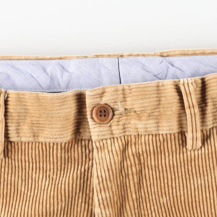 Ralph Lauren POLO by Ralph Lauren Classic Fit Corduroy Pants, Men's, Size 34 cotton beige type brown Vintage Second Hand