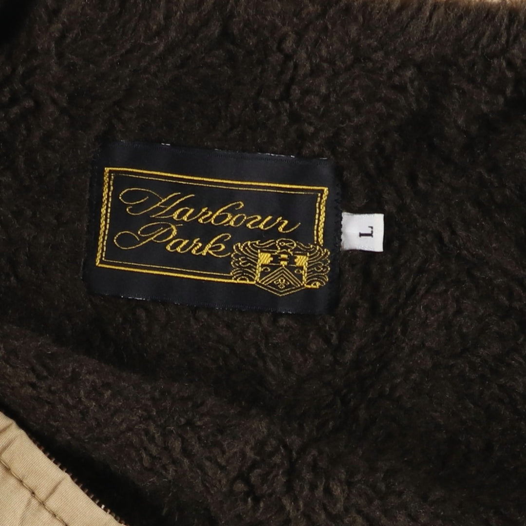 Vintage 1970'S Harbour Park Pharaoh Jacket, Men's Size L unclear Beige type Vintage Second Hand