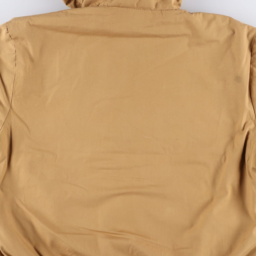 SANCSET Men's Vintage Cotton Parka, Size L cotton beige type brown Vintage Second Hand