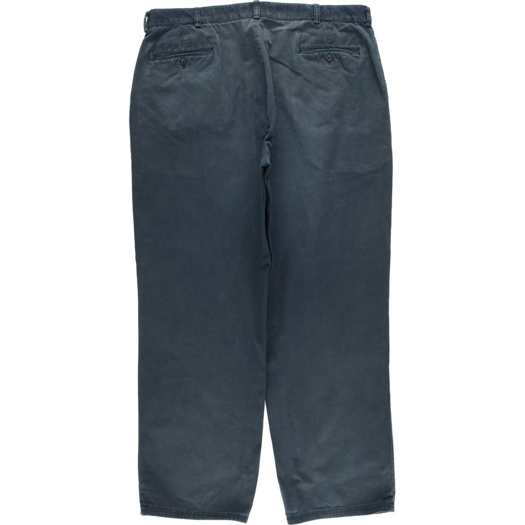 Ralph Lauren POLO by Ralph Lauren Men's Chino Pants, Size W39 cotton navy blue type Vintage Second Hand